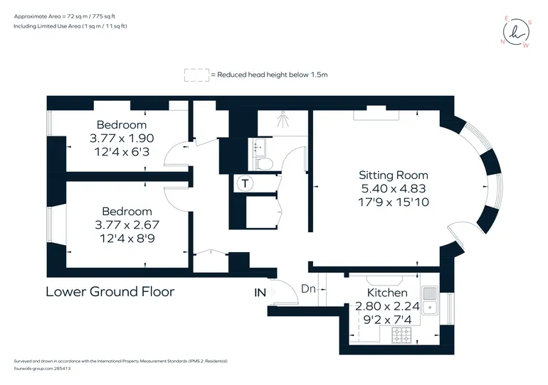 Floorplan 1 for Gay Street Bath BA1