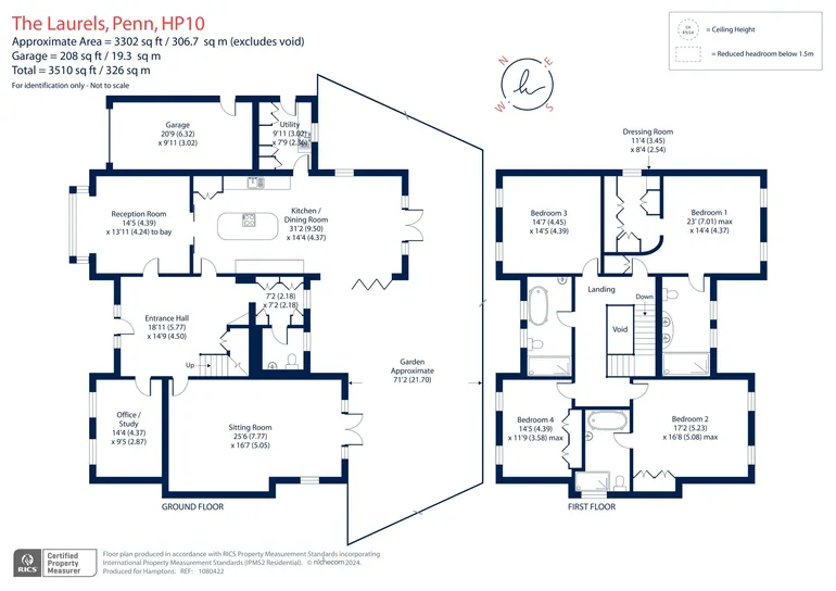 Floorplan 1 for The Woodlands Penn HP10