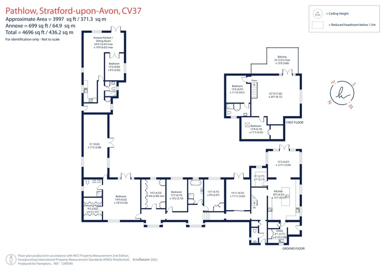 Floorplan 1 for Pathlow, Stratford-upon-Avon, CV37