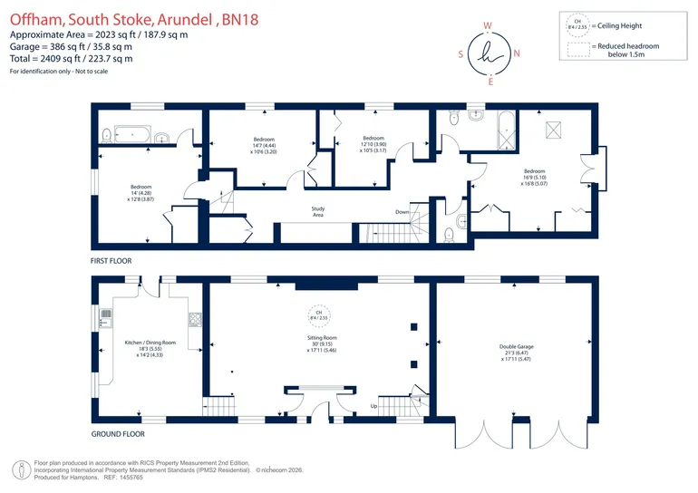 Floorplan 1 for Offham, Arundel, BN18