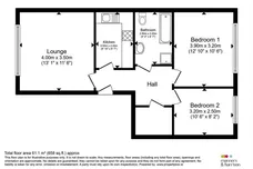 Warren Road, HARTLEPOOL floorplan 1 out of 1