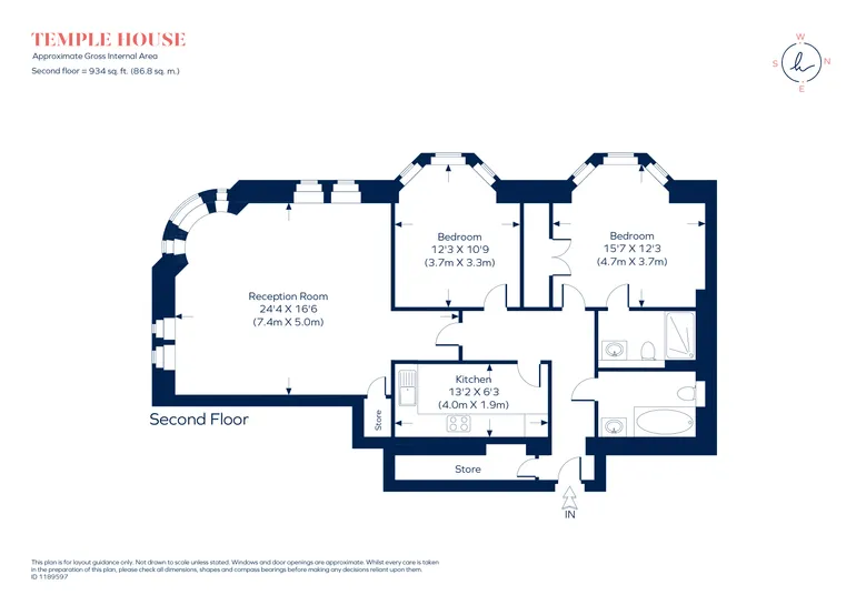 Floorplan 1 for 6 Temple Avenue, London, EC4Y