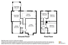 Clos Tawe, Barry floorplan 1 out of 1