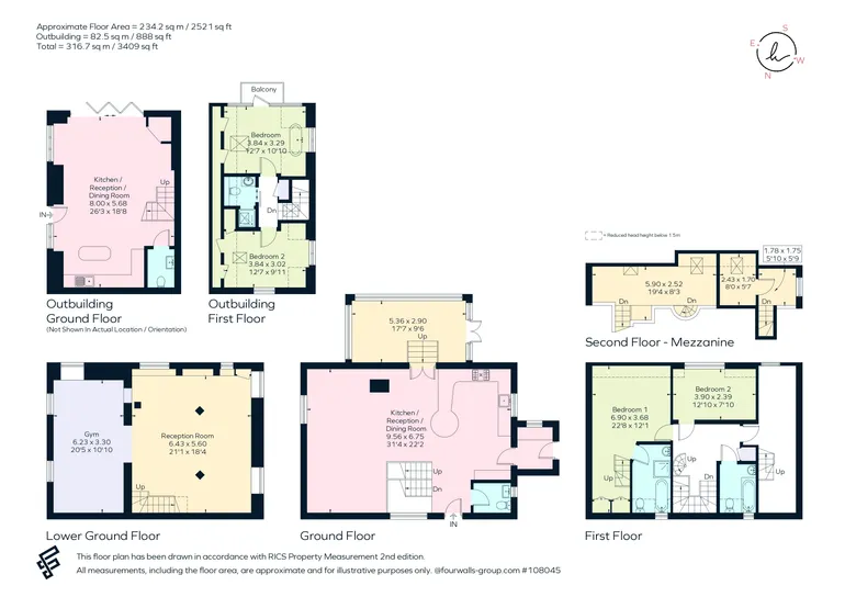 Floorplan 1 for Mill Lane, Balcombe, RH17