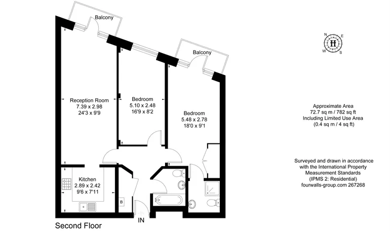 Floorplan 1 for Medway Street London SW1P