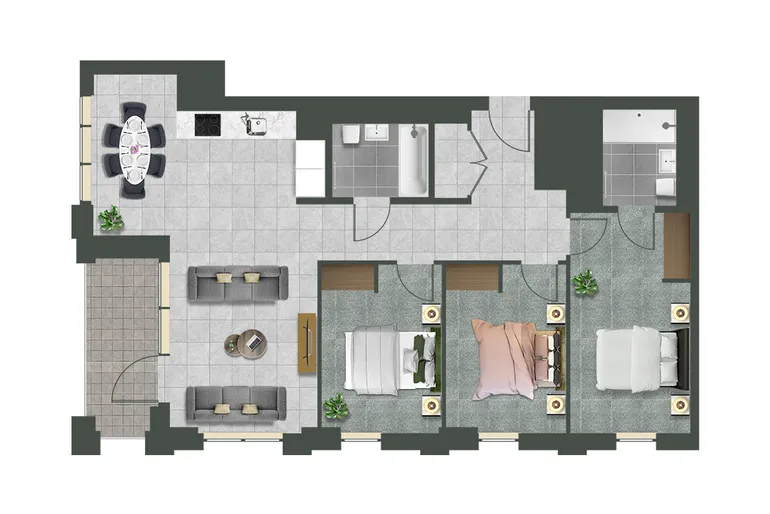 Floorplan 1 for Hove Central, 11 Boulevard Place Hove BN3