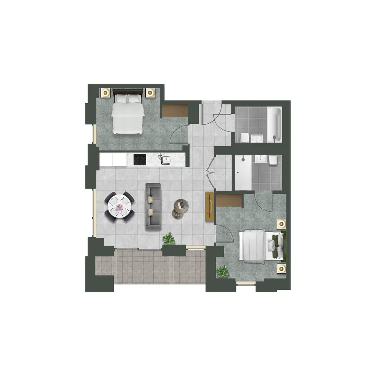 Floorplan 1 for Hove Central, 11 Boulevard Place Hove BN3