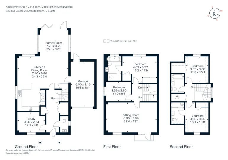 Floorplan 1 for Rutland Close Taplow SL6