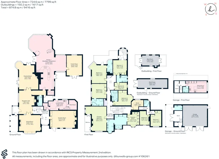 Floorplan 1 for The Avenue, BOURNE END, SL8