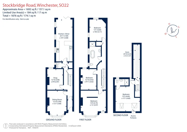 Floorplan 1 for Stockbridge Road, Winchester, SO22