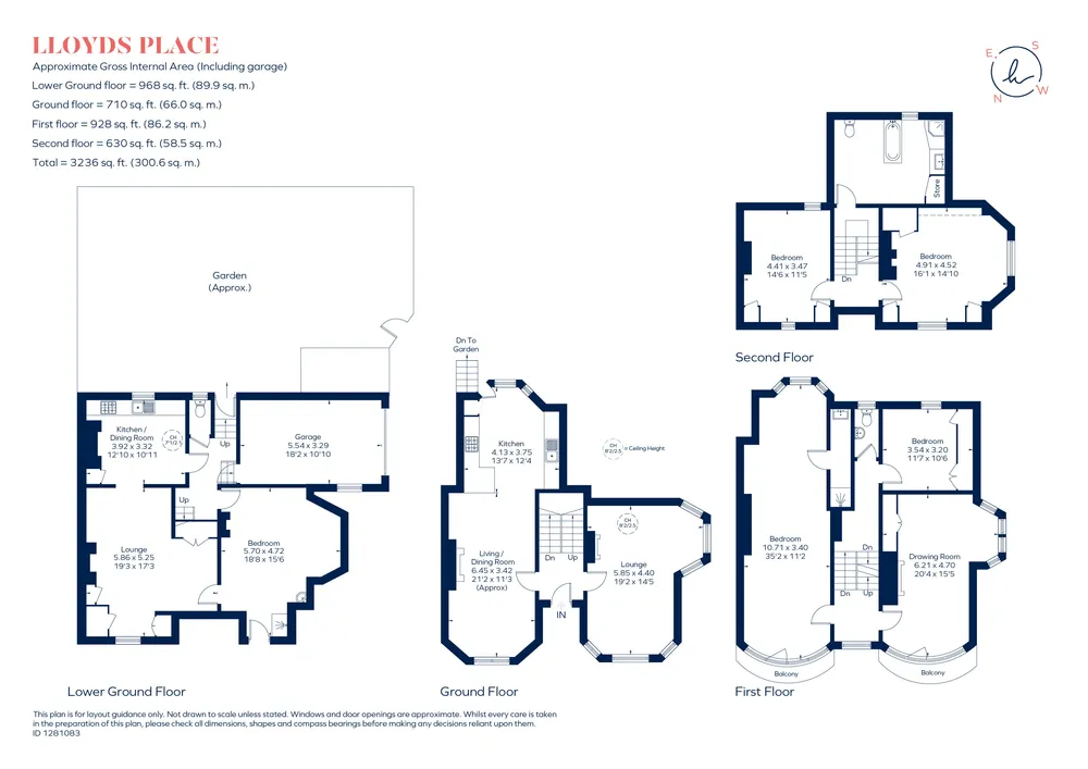 Floorplan for Lloyds Place, London, SE3