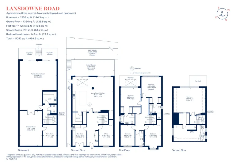 Floorplan 1 for Lansdowne Road, London, N10