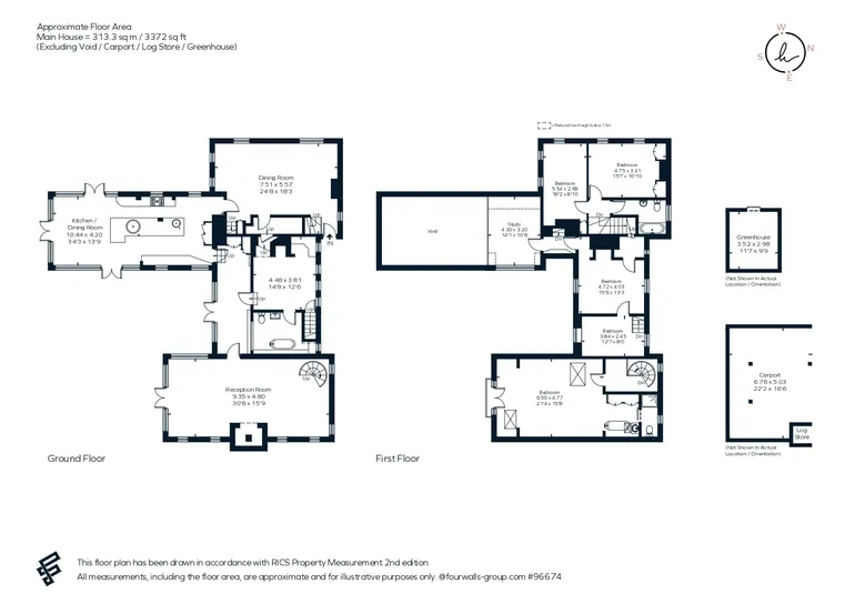 Floorplan 1 for Rusper Road, Ifield, RH11