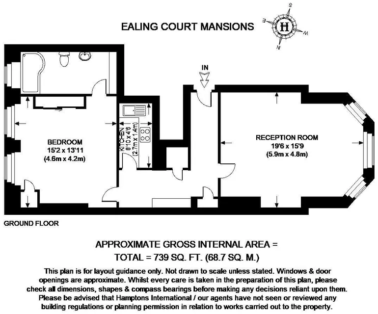 Floorplan 1 for St. Marys Road Ealing W5