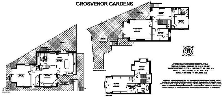 Floorplan 1 for Grosvenor Gardens London N10