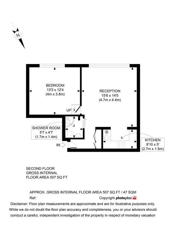 Floorplan 1 for Lymington Road London NW6