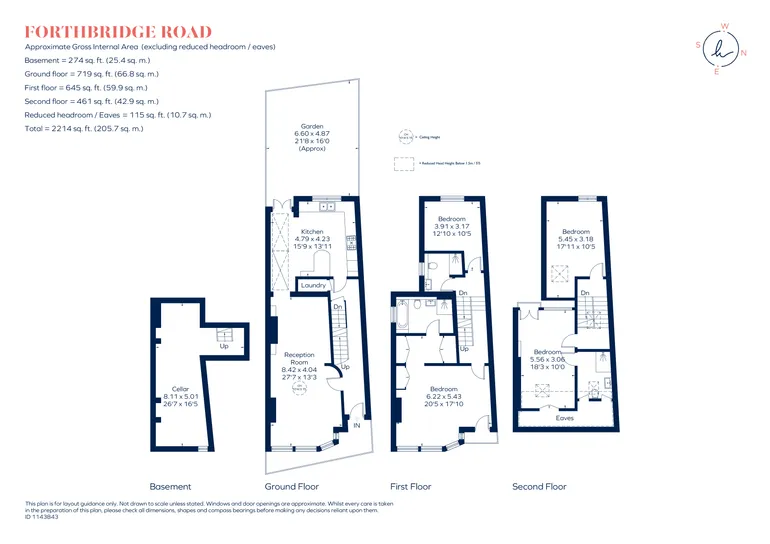 Floorplan 1 for Forthbridge Road London SW11