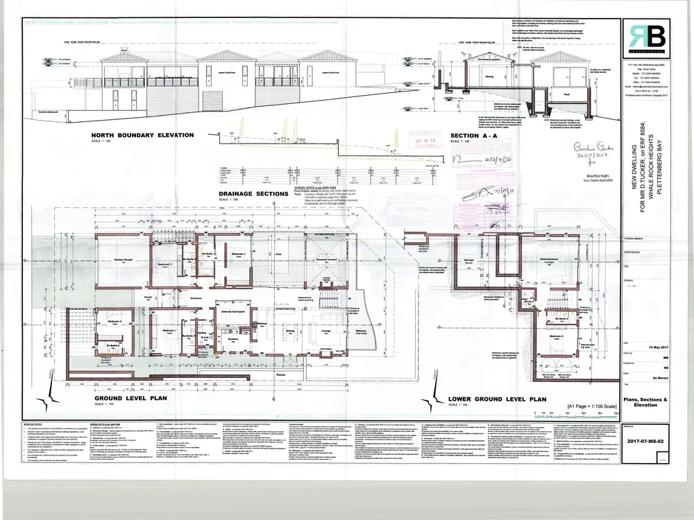 Floorplan for South Africa, Western Cape, Whale Rock Heights