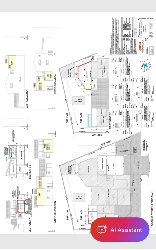 Floorplan for South Africa, Western Cape, Country Club, Salamander Street, 18