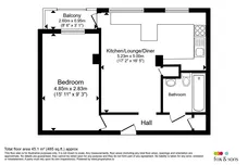Trinity Green, Gosport floorplan 1 out of 1