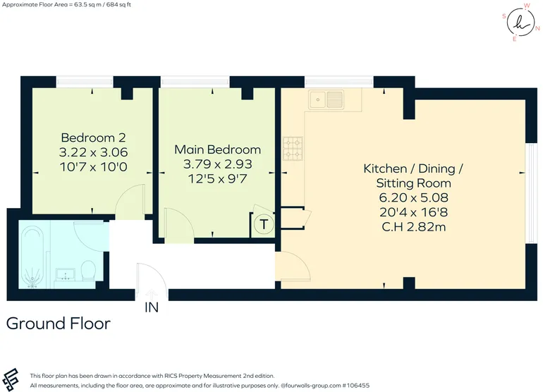 Floorplan 1 for Pynnacles Close, Stanmore, HA7