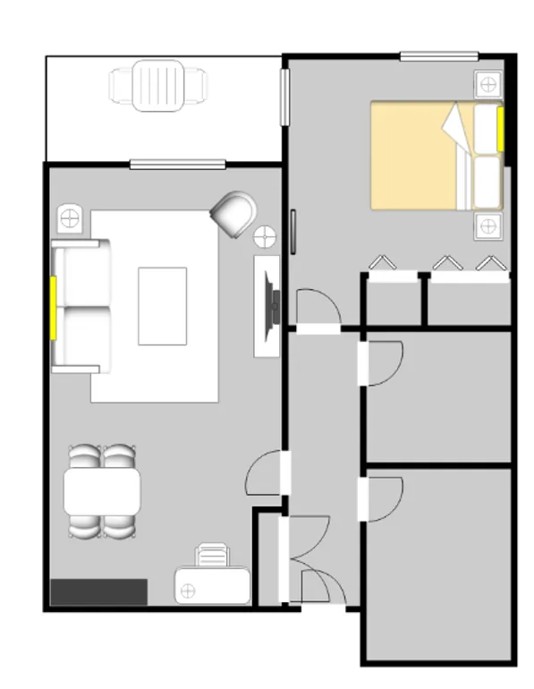 Floorplan 1 for 116 Cromwell Road SW7