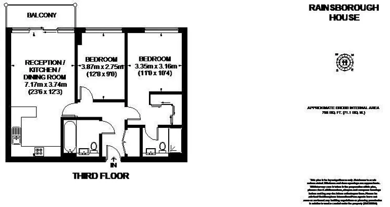 Floorplan 1 for Stamford Square London SW15