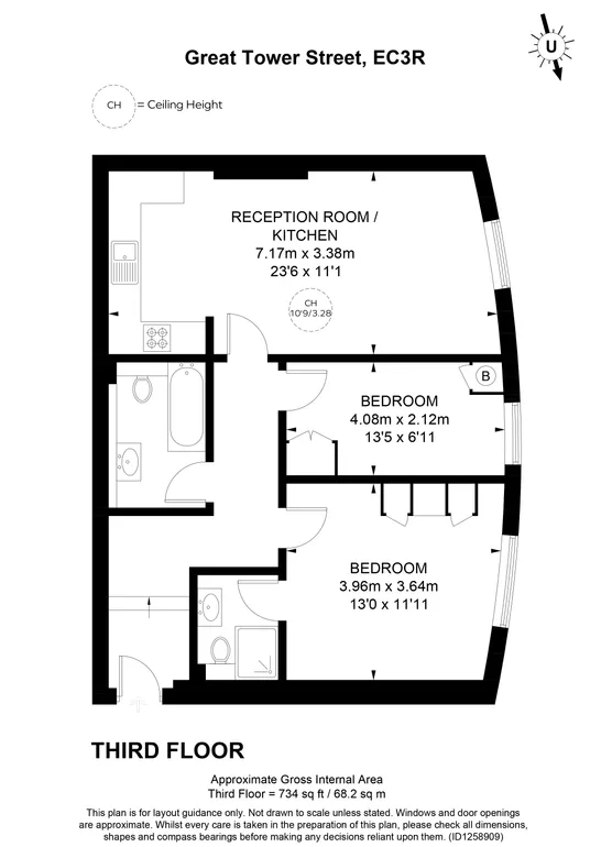 Floorplan 1 for Great Tower Street London EC3R