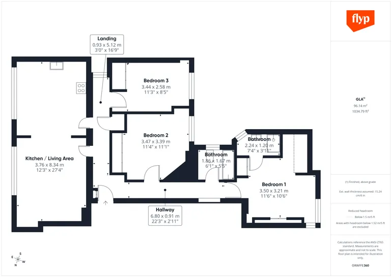 Floorplan 1 for Edith Grove, London, SW10