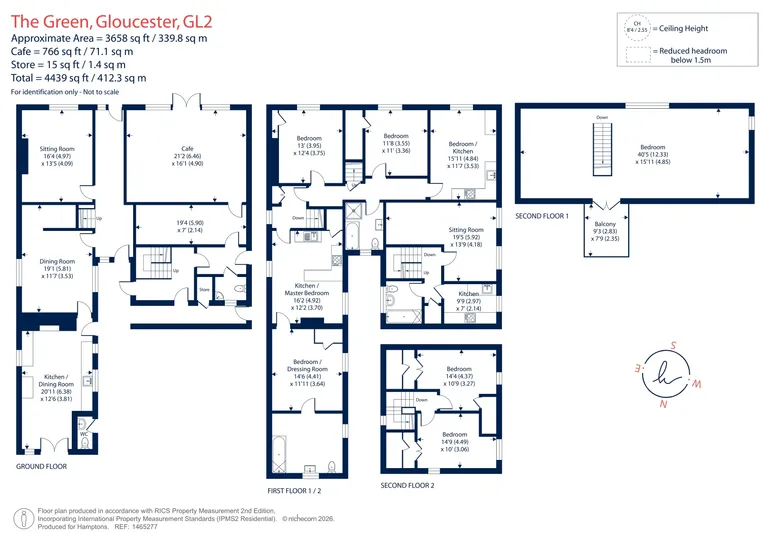 Floorplan 1 for The Green, Frampton On Severn, GL2