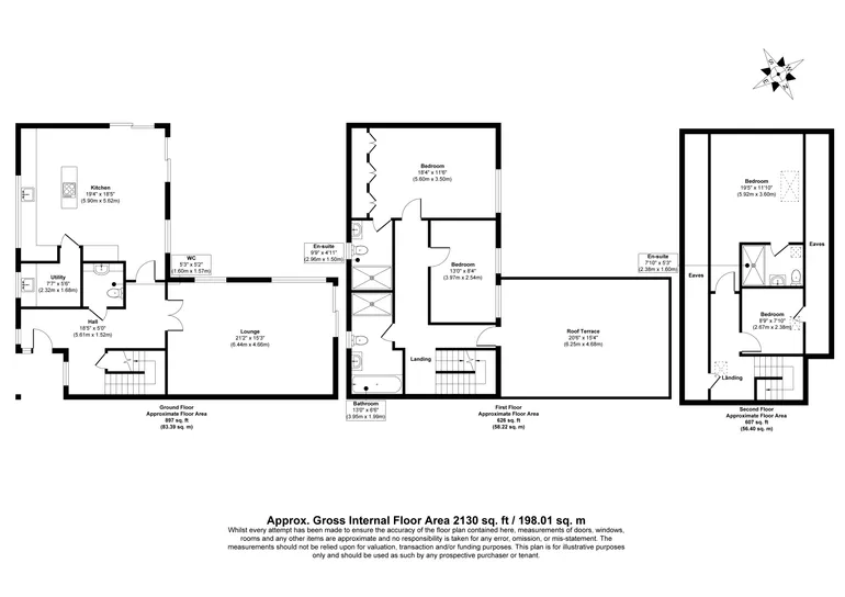 Floorplan 1 for Kingfield Green, Woking, GU22