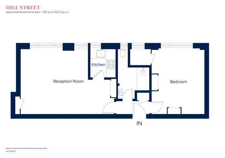 Floorplan 1 for Hill Street Mayfair W1J