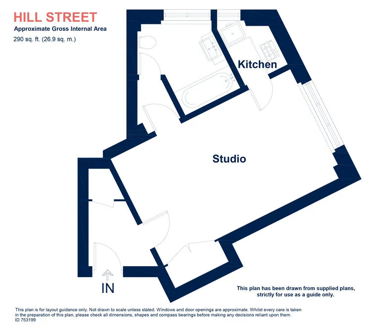 Floorplan 1 for Hill Street Mayfair W1J