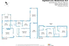 Highfield Lane, Maidenhead floorplan 1 out of 1