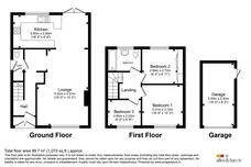 Homefield Close, Beckington, Frome floorplan 1 out of 1