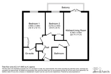 Overstone Court, CARDIFF floorplan 1 out of 1