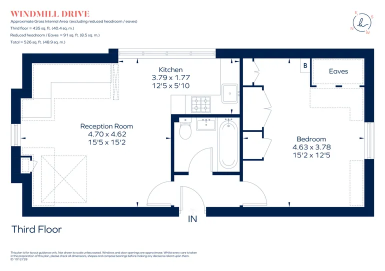 Floorplan 1 for Windmill Drive London SW4