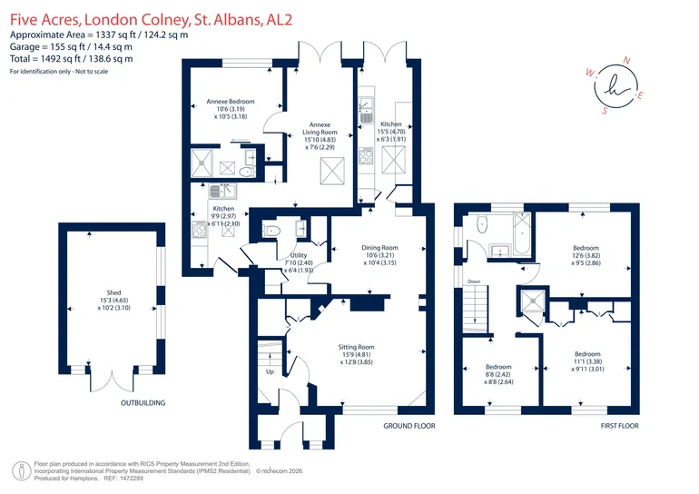 Floorplan 1 for Five Acres, St. Albans, AL2