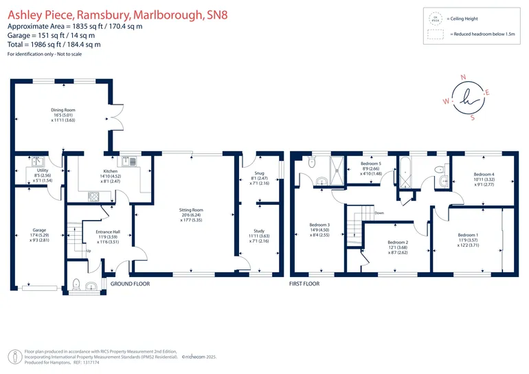 Floorplan 1 for Ashley Piece Marlborough SN8