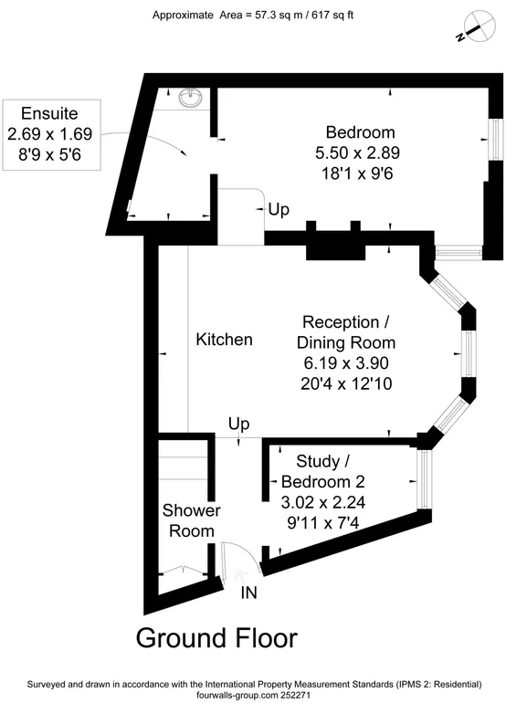 Floorplan 1 for Tranquil Vale London SE3