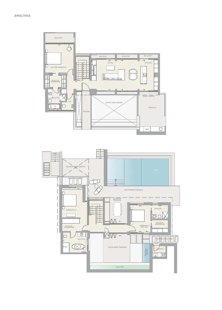 Floorplan for Tsada, Pafos, Cyprus