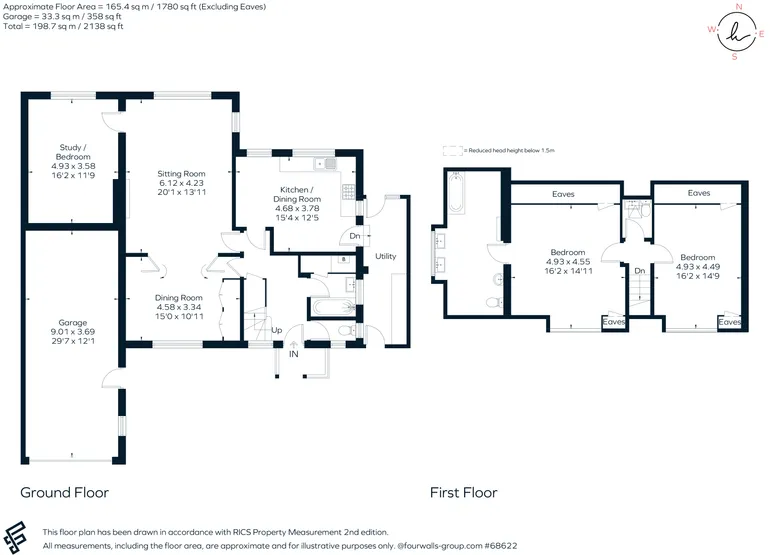 Floorplan 1 for 14 Layters Way, Gerrards Cross, SL9