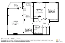 Hartington Place, Eastbourne floorplan 1 out of 1