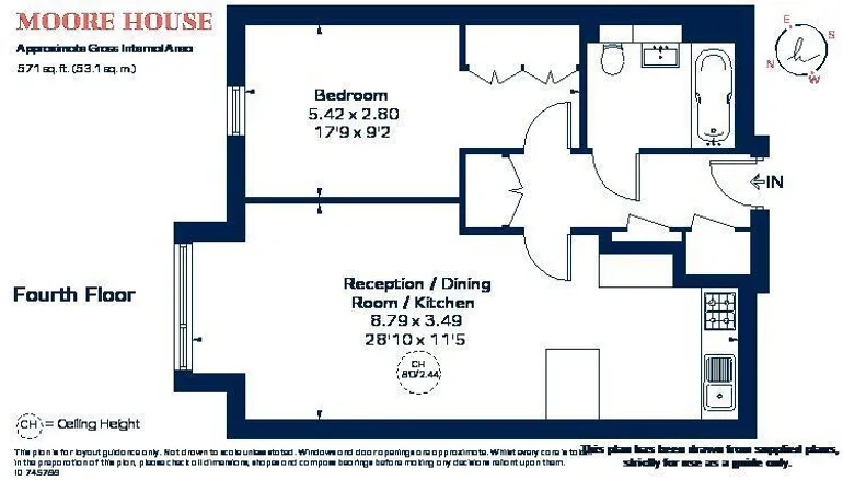 Floorplan 1 for Gatliff Road London SW1W