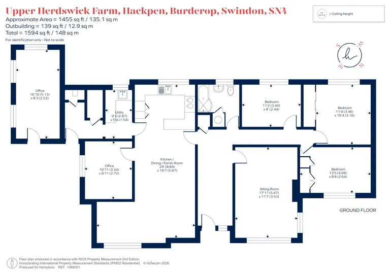 Floorplan 1 for Hackpen Swindon SN4
