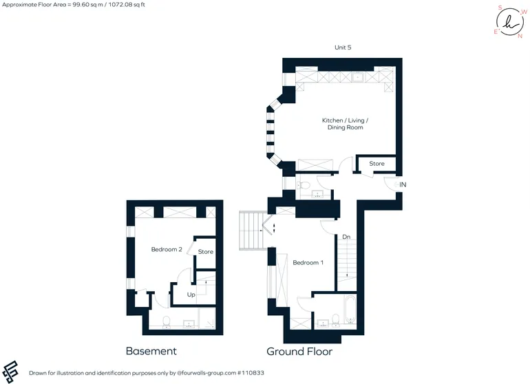 Floorplan 1 for High Hilden Close, Tonbridge, TN10