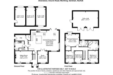 Church Road, Worthing, Dereham floorplan 1 out of 1