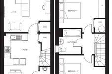 North Trade Road, Battle floorplan 1 out of 1