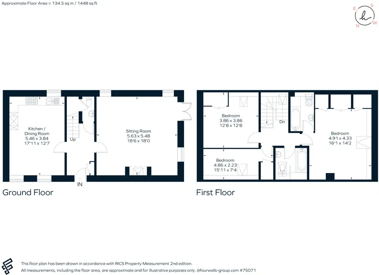 Floorplan 1 for Lower Road Netheravon SP4