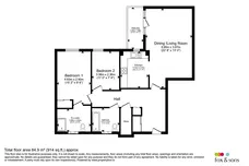 Hamilton Road, Sarisbury Green, SOUTHAMPTON floorplan 1 out of 1